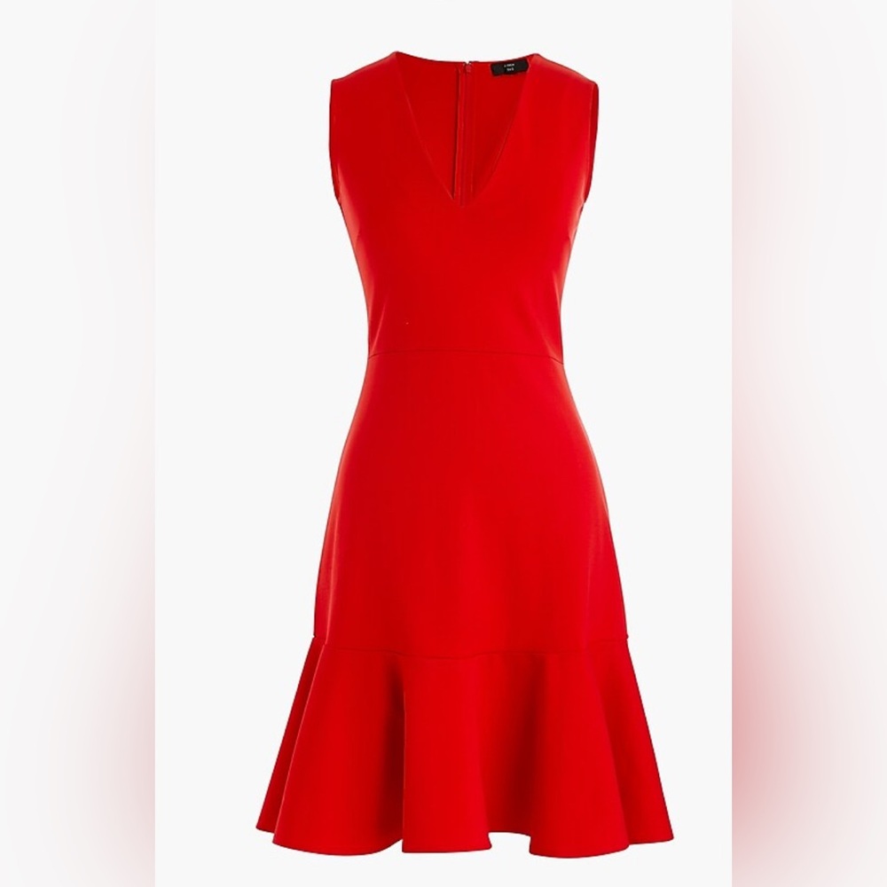 J. Crew V-neck sheath in NAVY size M
